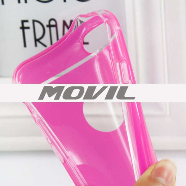 NP-1909 TPU transparente funda para iPhone  6-7